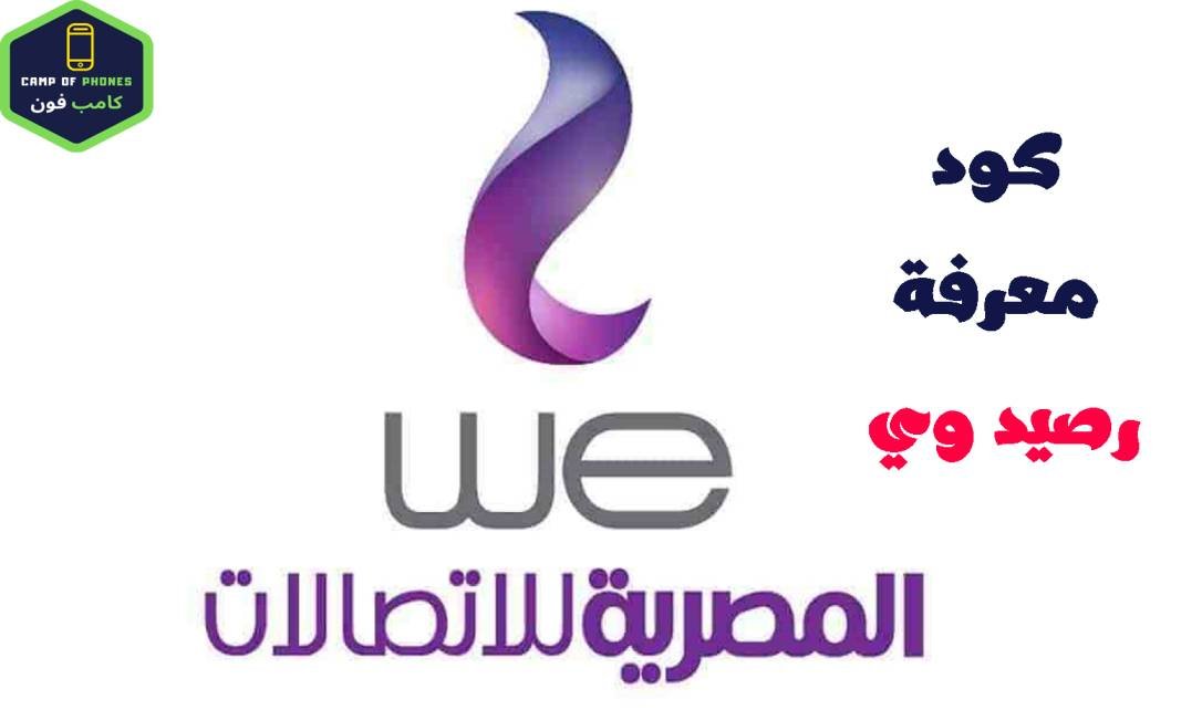 معرفة رصيد وي